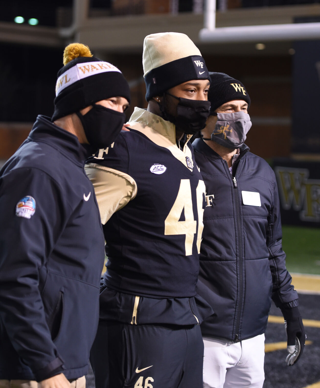 Wake Forest football senior night